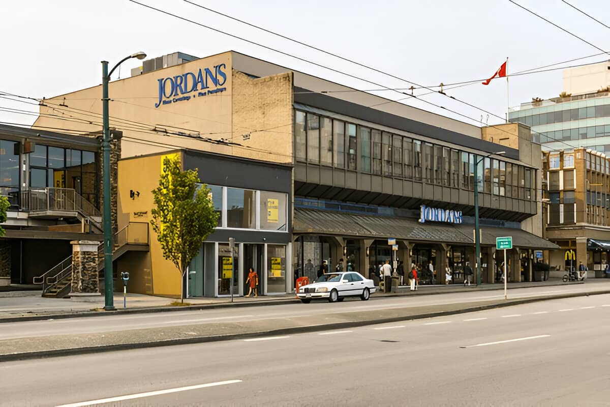 Life around West Broadway in Vancouver